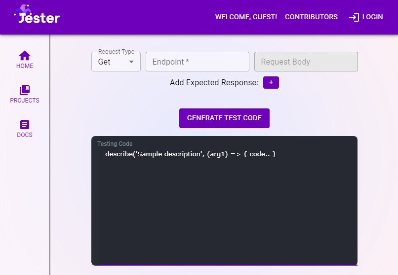 Jester - Code Generator for Integration Tests