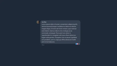 Collection of free Tailwind CSS comment components from Codepen and other resources