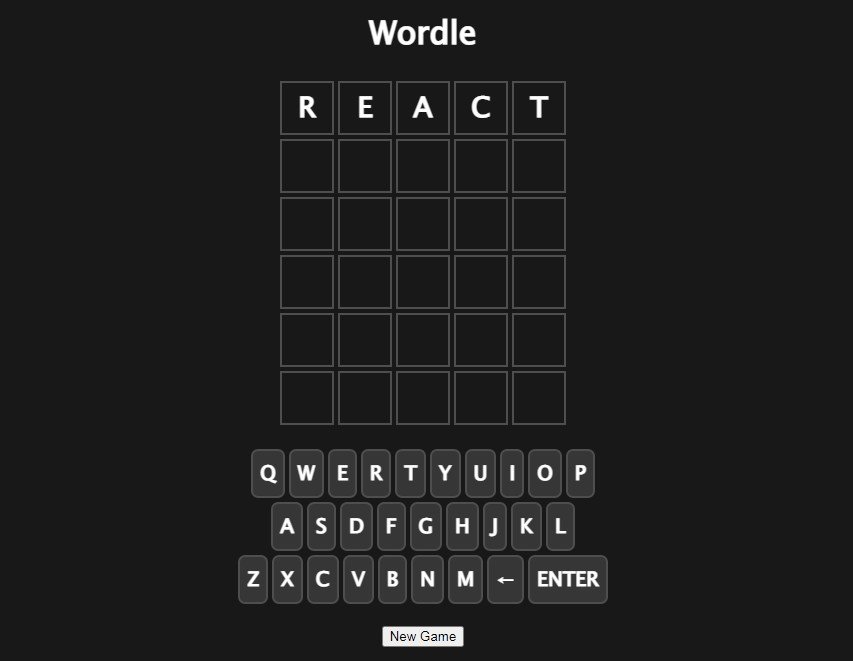 Just for fun, Wordle game as React Component