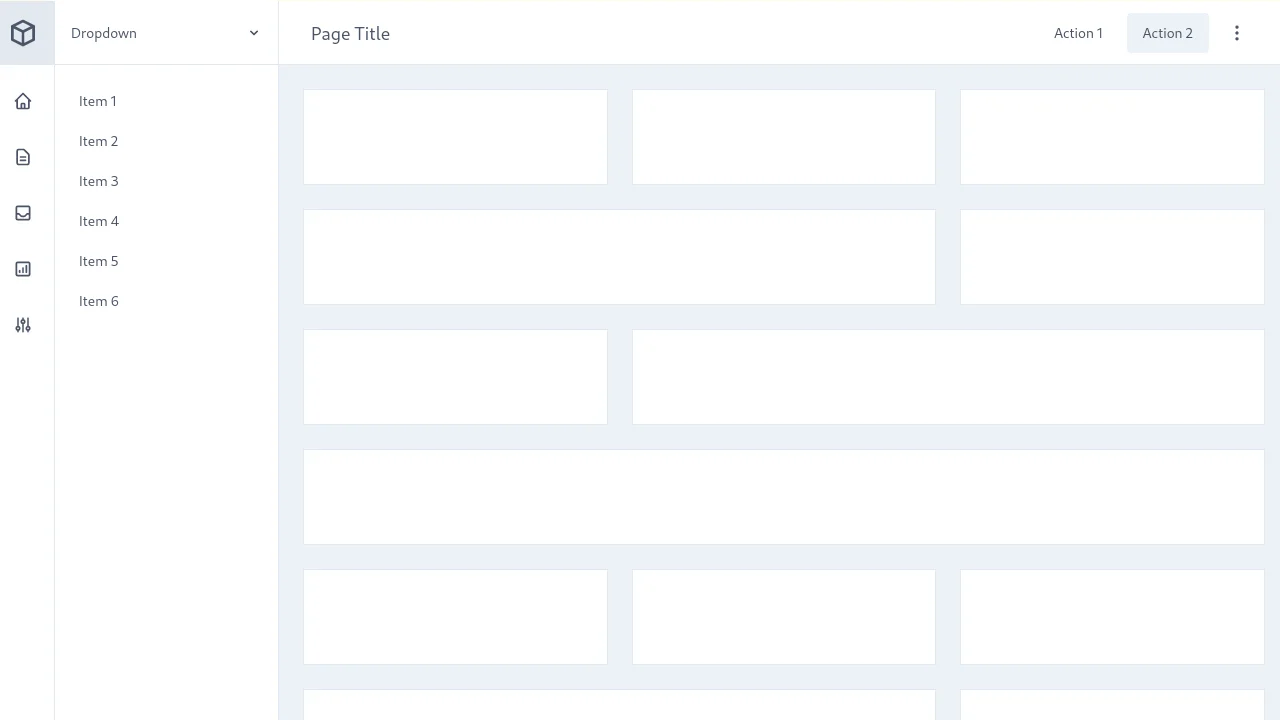 Lo-fi Tailwind CSS App/Dashboard/Admin Shell