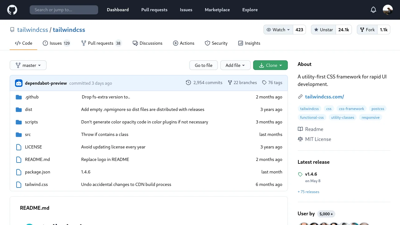 Clone Github New Design