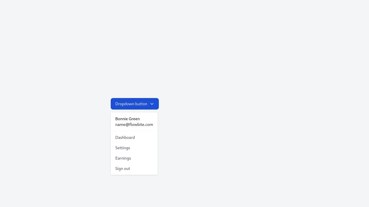 Tailwind CSS Dropdown