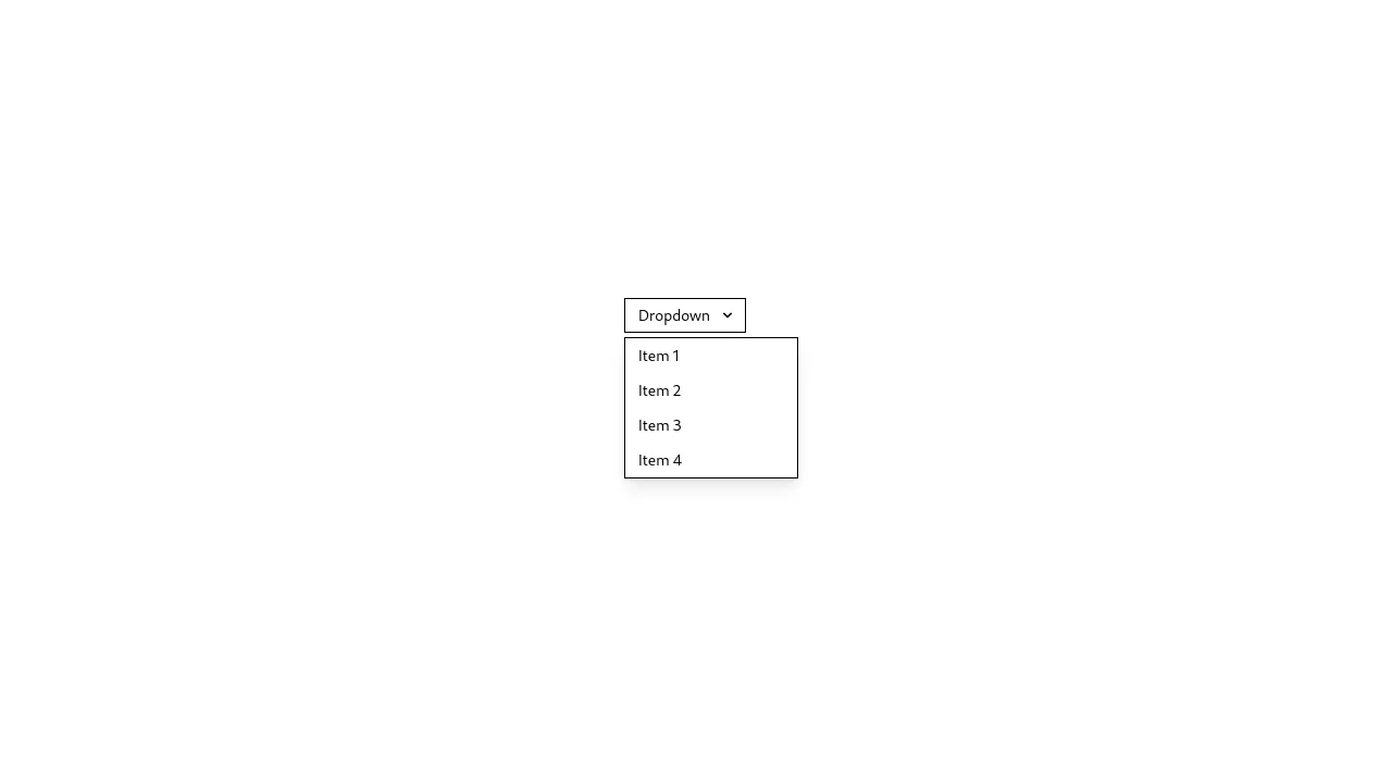 Lo-fi Tailwind CSS Dropdown - Basic