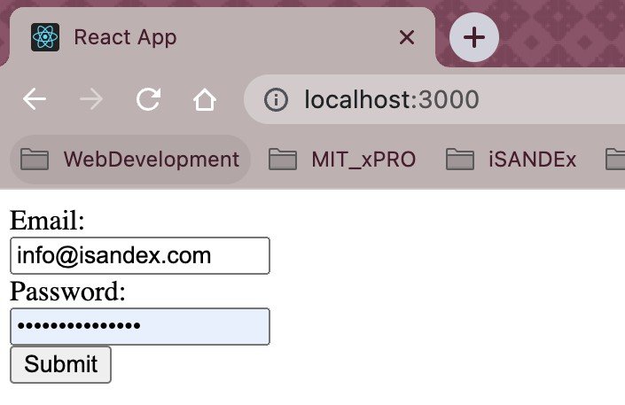 Learninng React.js - Create forms with Formik