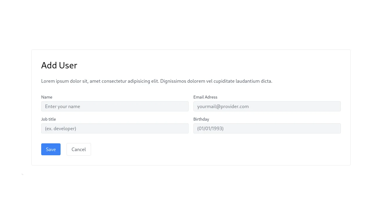 Lexicon Two Column Form