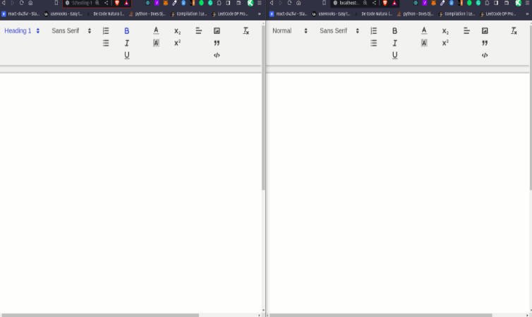 Live Editor with React, Quill, and Socket.IO