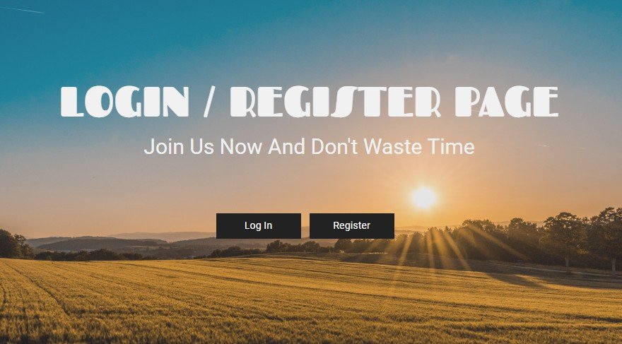 Logster - A React app that has a Login, Register and Reset password features