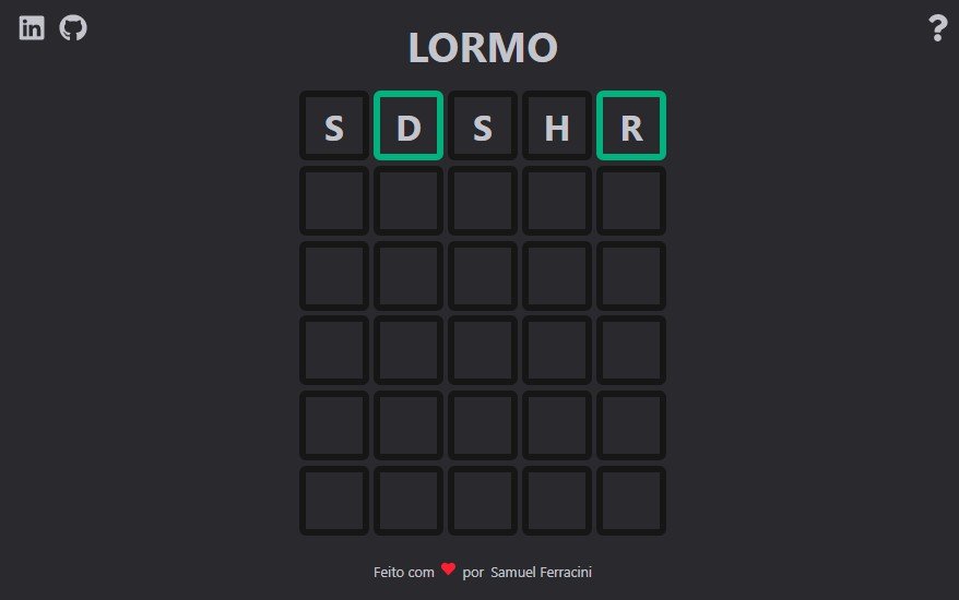 Lormo: Find The Secret Word of League of Legends, Built With React