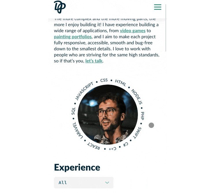 Make HTML elements spin in response to scrolling, Built using React