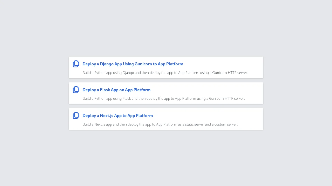 Digital Ocean - Tutorial Lists