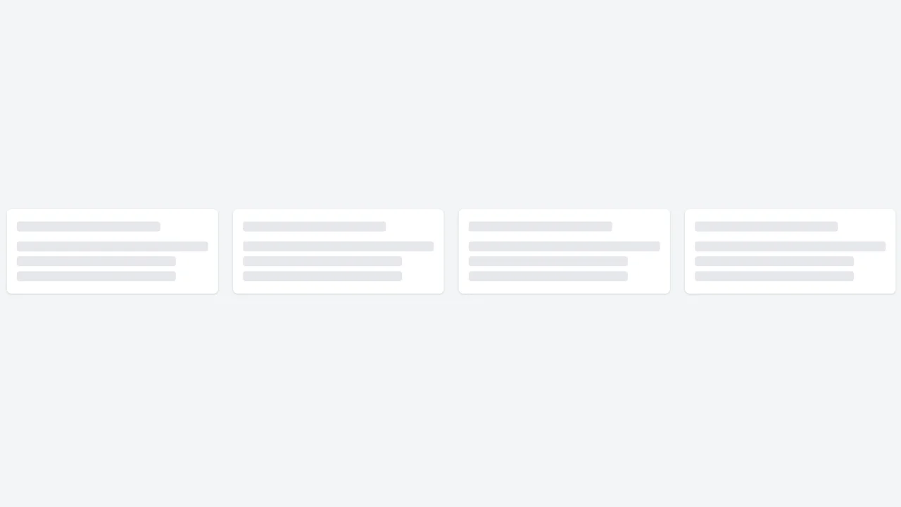 Tailwind CSS Basic Loading Skeleton