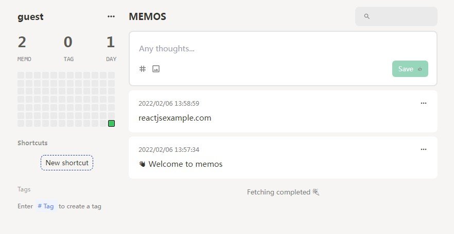 Memos - An open source, self-hosted alternative to flomo