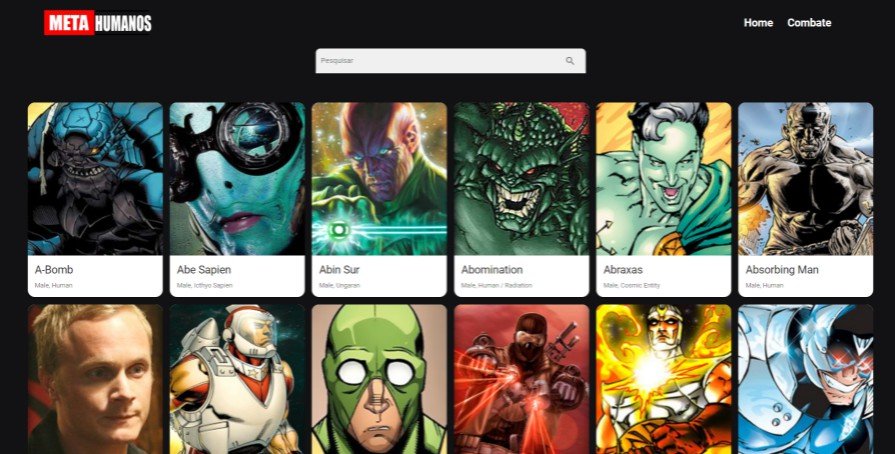 Meta Humanos App Built With React.js