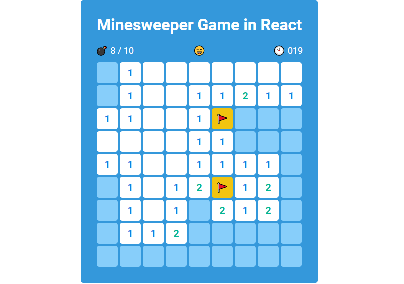 Minesweeper Game in React
