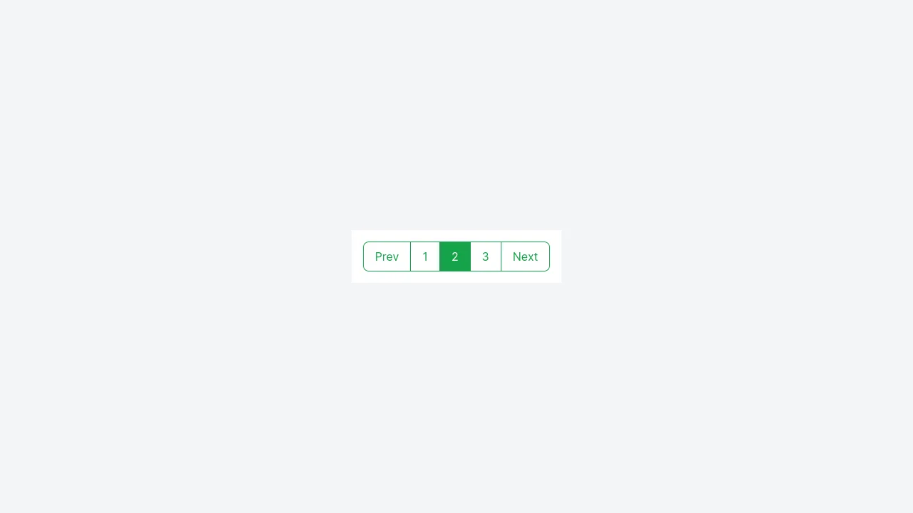 Tailwind CSS Bordered Pagination