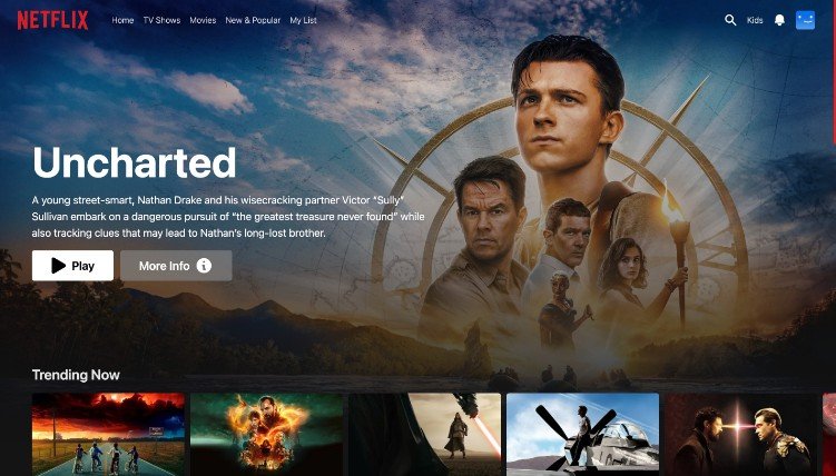 Netflix clone Built With Next.js and Tailwind CSS