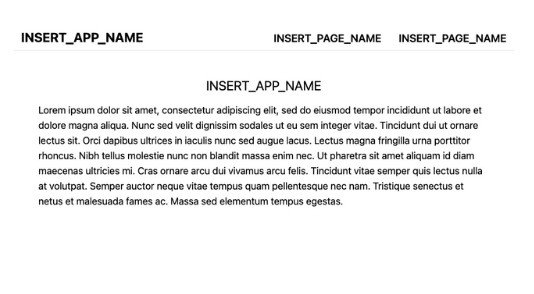 Next.js Starter Template with built in Layout components