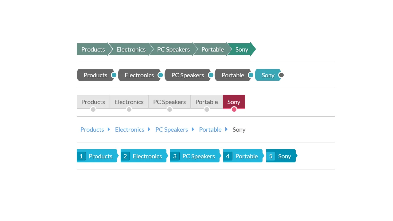 Creative Bread Crumb Designs