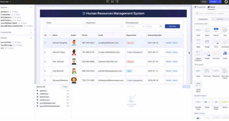 Openblocks - The Open Source Retool Alternative