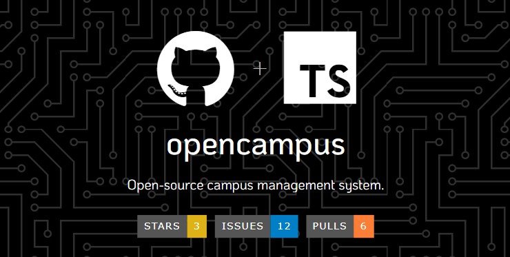 Opencampus: Open-source campus management system Built With React