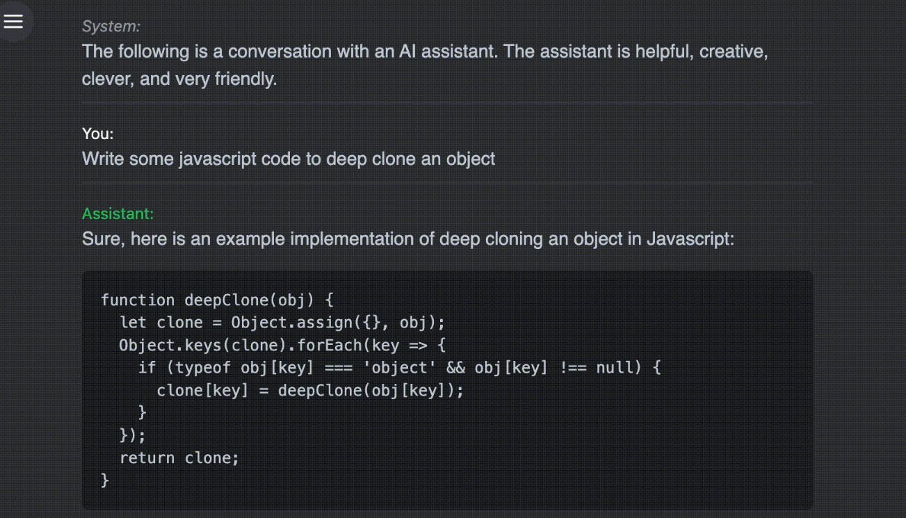 OSS standalone ChatGPT client using React