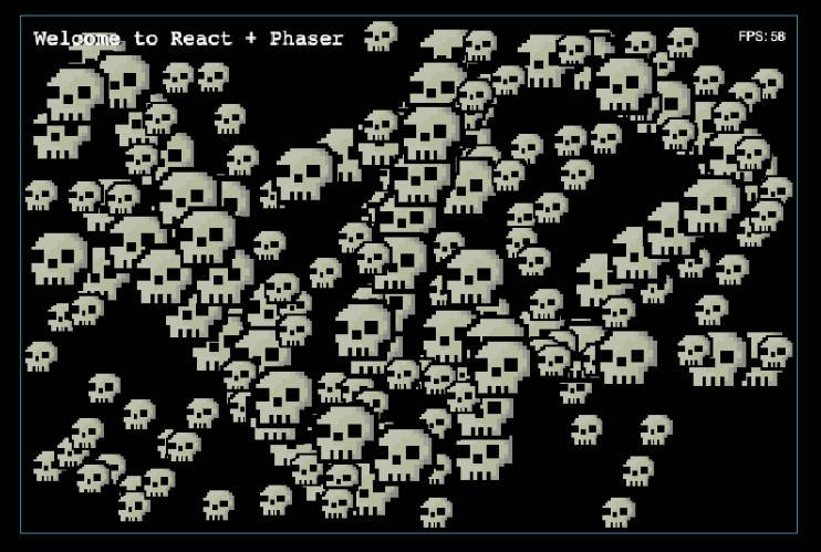 Phaser running within React + TypeScript