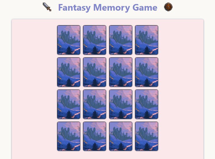 A fantasy themed memory game built with React, Typescript and Styled Components