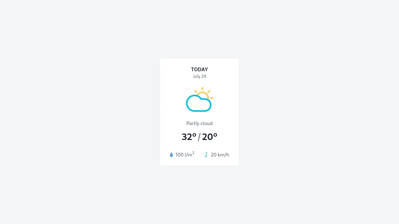 Weather Widget