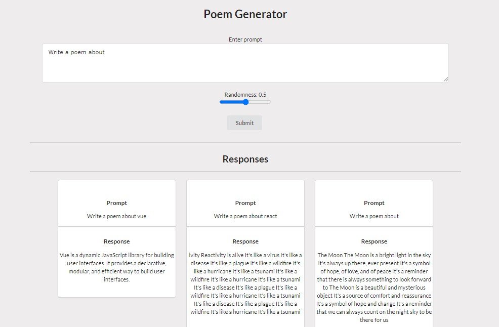 Poem Generator App Built With React.js
