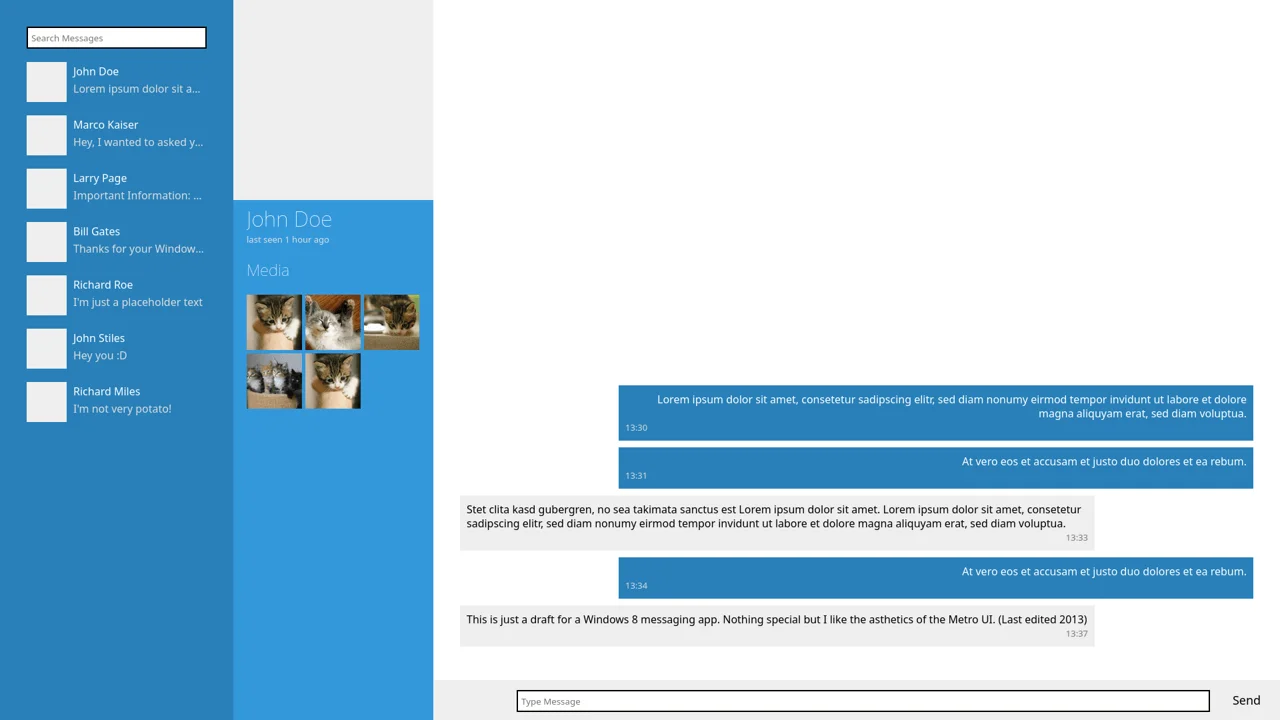 Windows 8 Messenger App