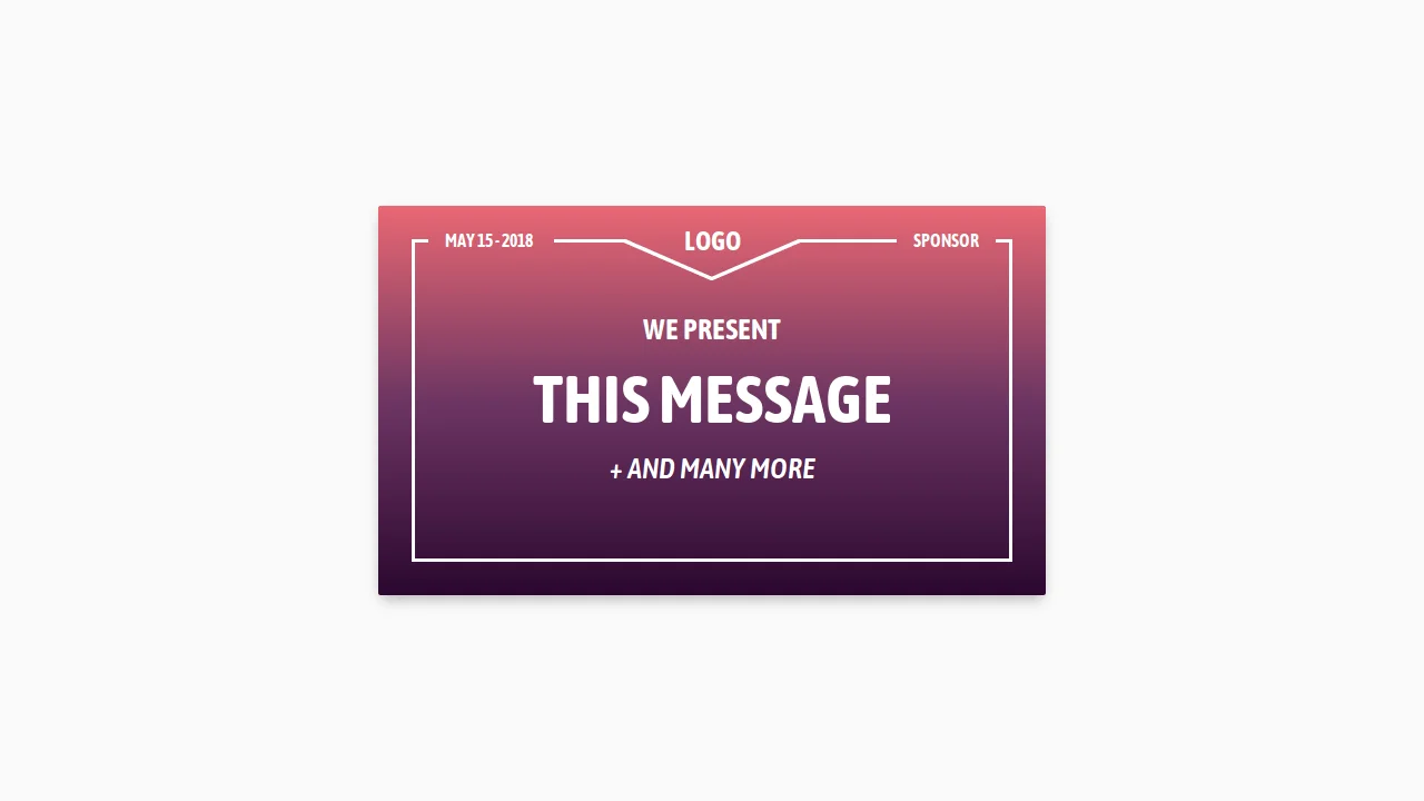 Collection of free HTML and CSS business card code examples