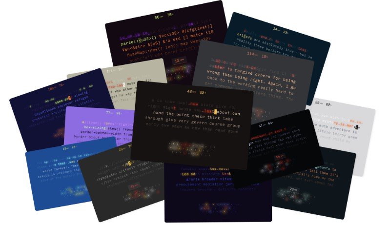 A Fast and Minimal Typing App with React