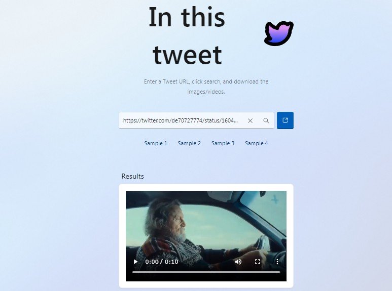 Quick and easy twitter image/video downloader