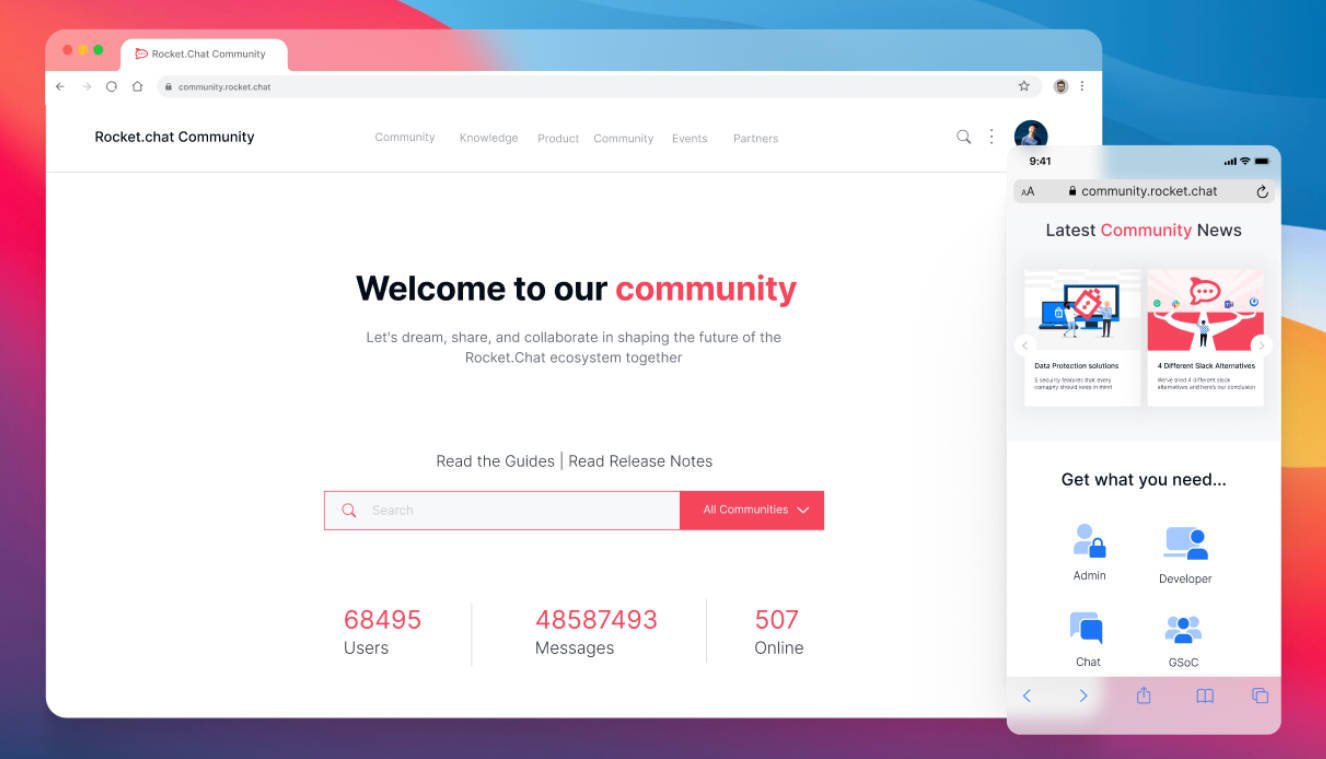 RC4Community: Rocket.Chat for Communities