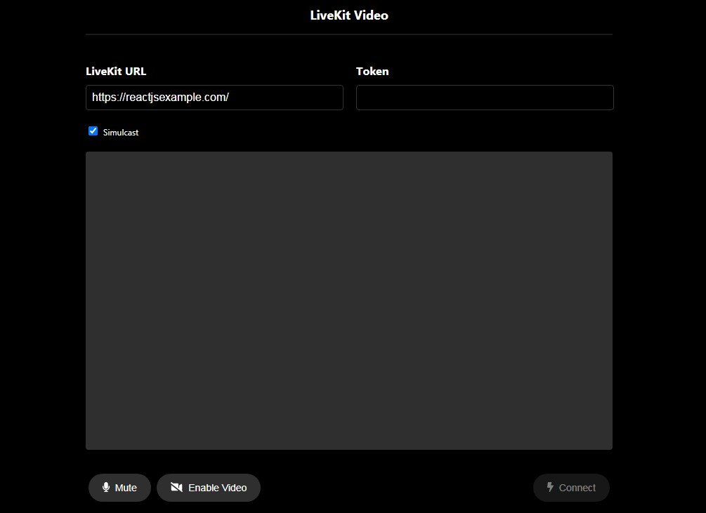 React component and library for LiveKit