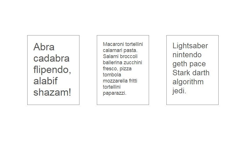 React component for automatically sized text that fits in its parent