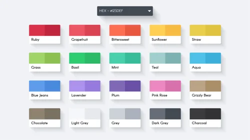 Collection of free jQuery color palette code examples from Codepen and GitHub
