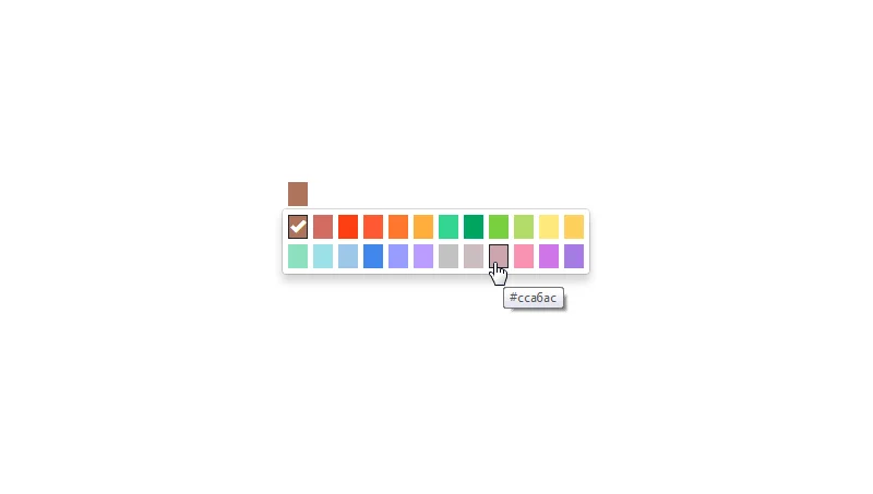 Very Simple jQuery Color Picker