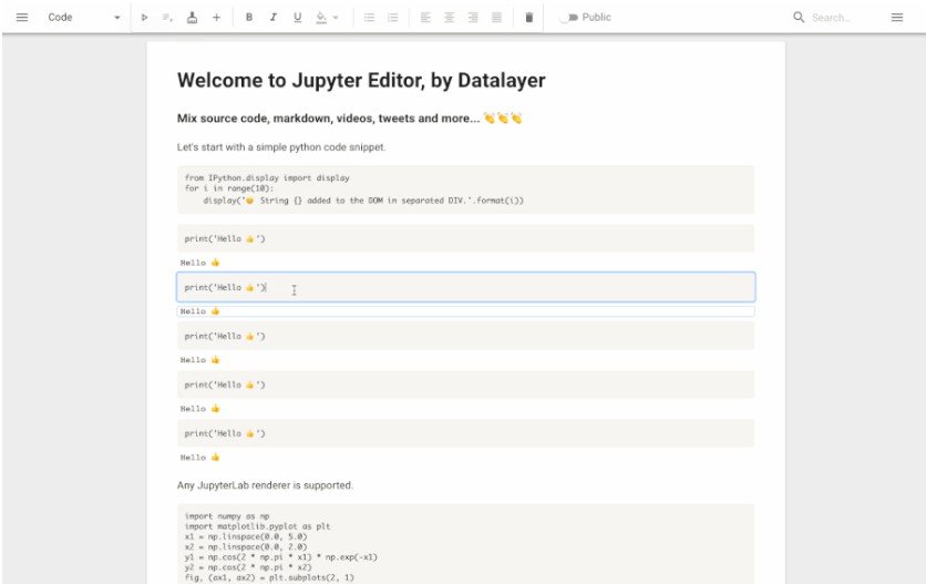 React components compatible with the Jupyter ecosystem to create your own custom Data Product