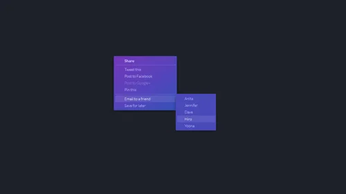 jQuery context menu examples and plugins