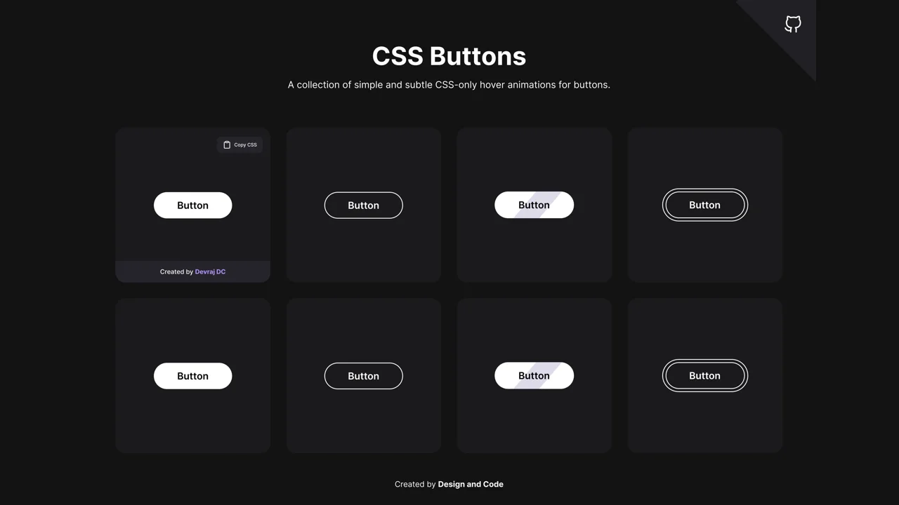 CSS Buttons
