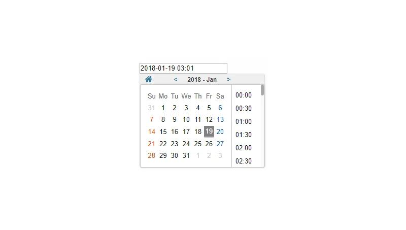 jQuery Simple Datepicker