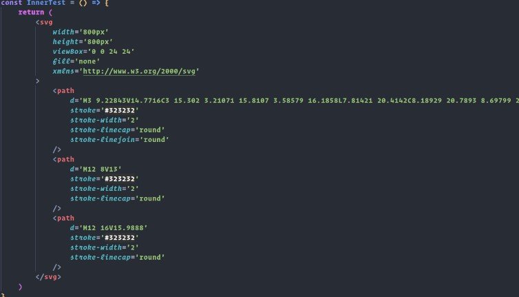 React generate SVG component CLI