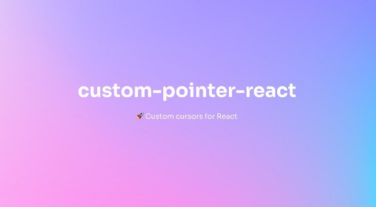 Custom cursors for React