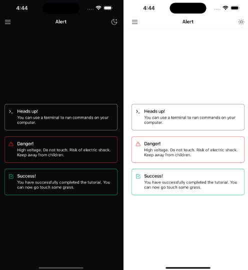 React Native Re-usable UI Inspired by shadcn