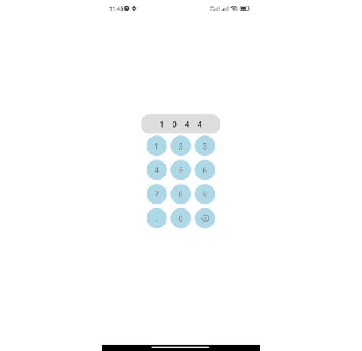 React Native Screen Keyboard