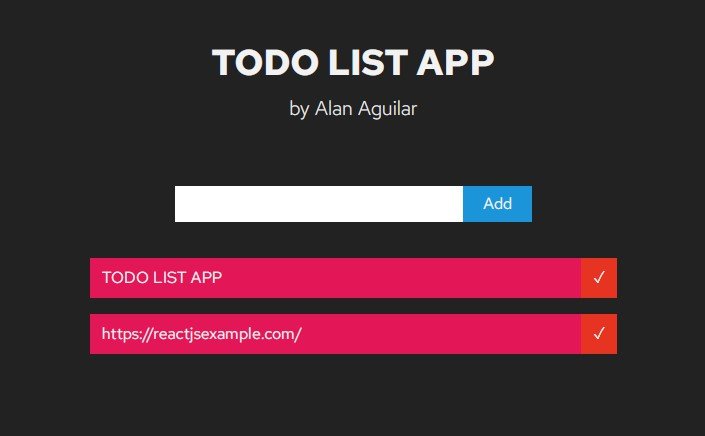 React project about a Todo List App