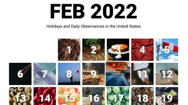 Collection of free HTML and CSS calendar code examples: simple, responsive, event, etc