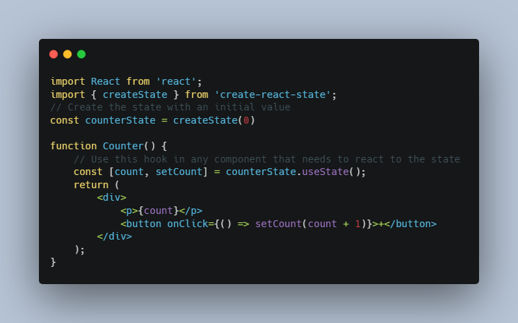 React state management you already know how to use