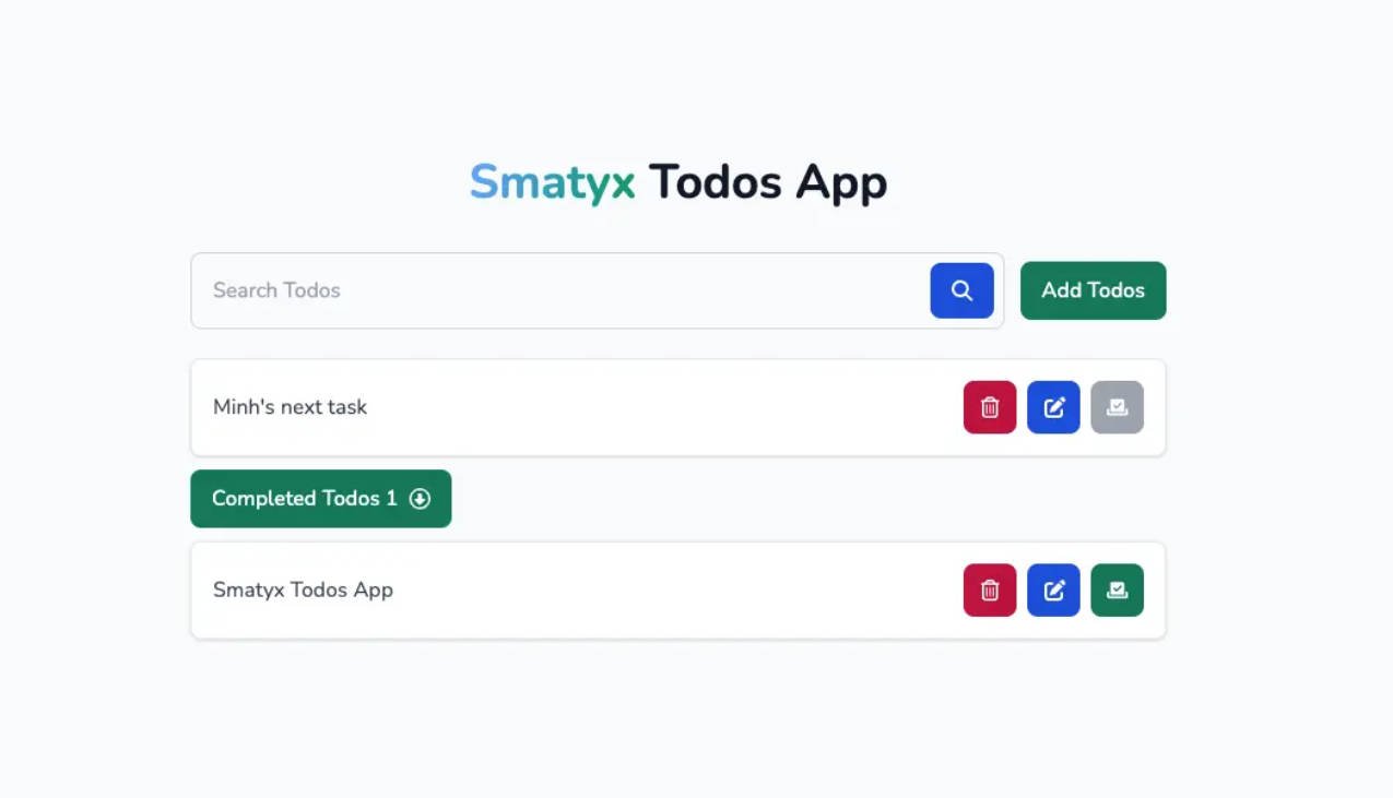 React To-Do App with Tailwind CSS